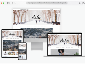 ashe blog free theme