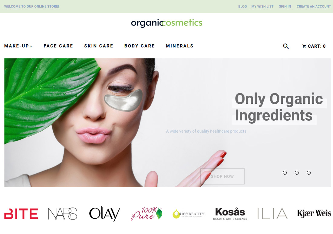 Beauty Cosmetic Magento Themes