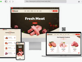 bemet butcher meat shop template