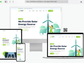 capatel solar energy html template