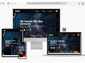 indiro factory industry html website template