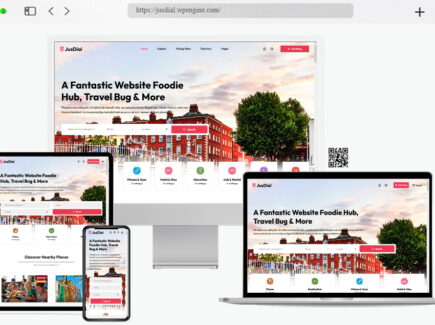jusdial directory and listing wordpress theme