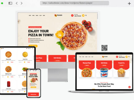 panpie premium pizza theme