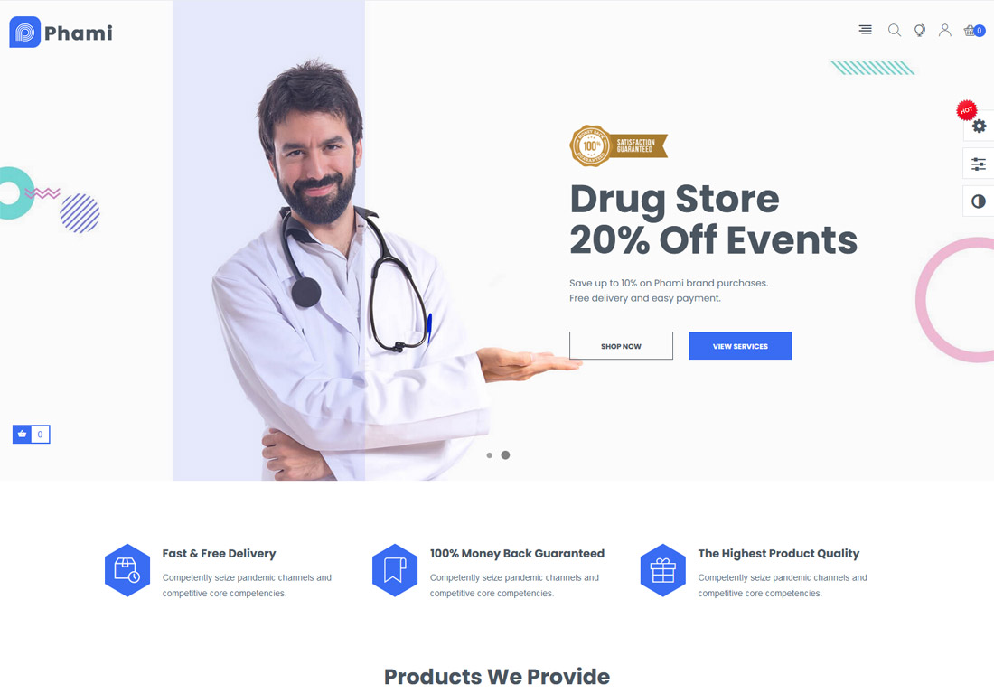 Pharmacy Prestashop Themes