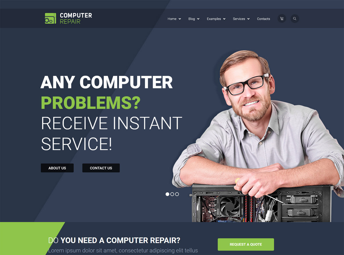 Repair Electronics Computer WordPress Themes