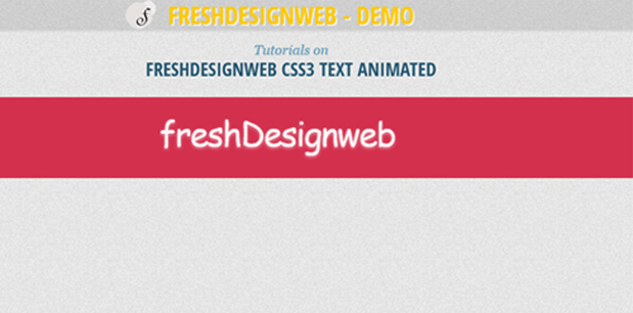 Text Hover Effects CSS3 Animated