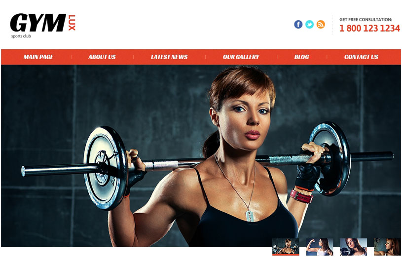 fitness joomla templates